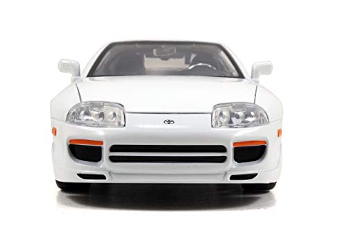 Jada Toys Fast & Furious 1:24 Brian's Toyota Supra Die-Cast Car – White