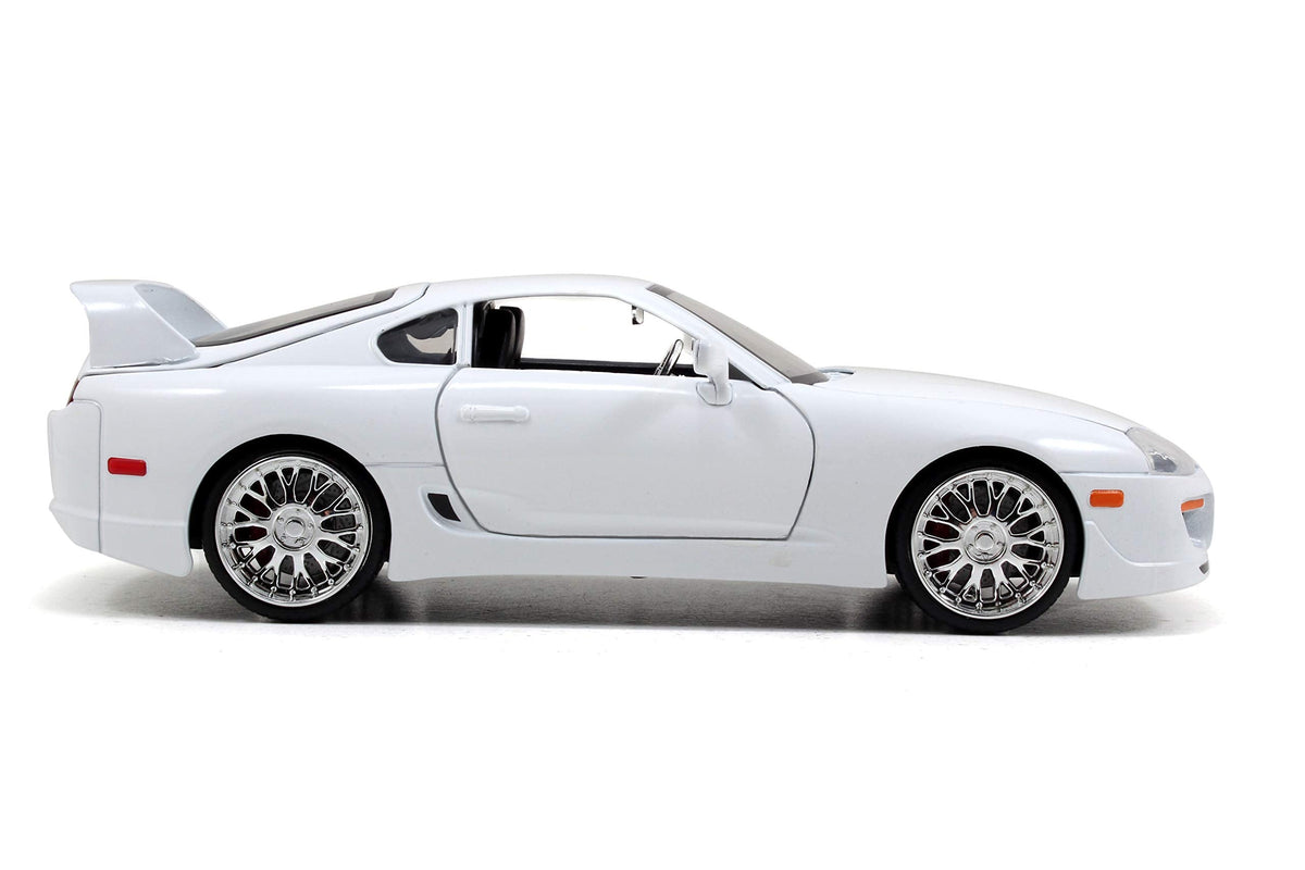 Jada Toys Fast & Furious 1:24 Brian's Toyota Supra Die-Cast Car – White