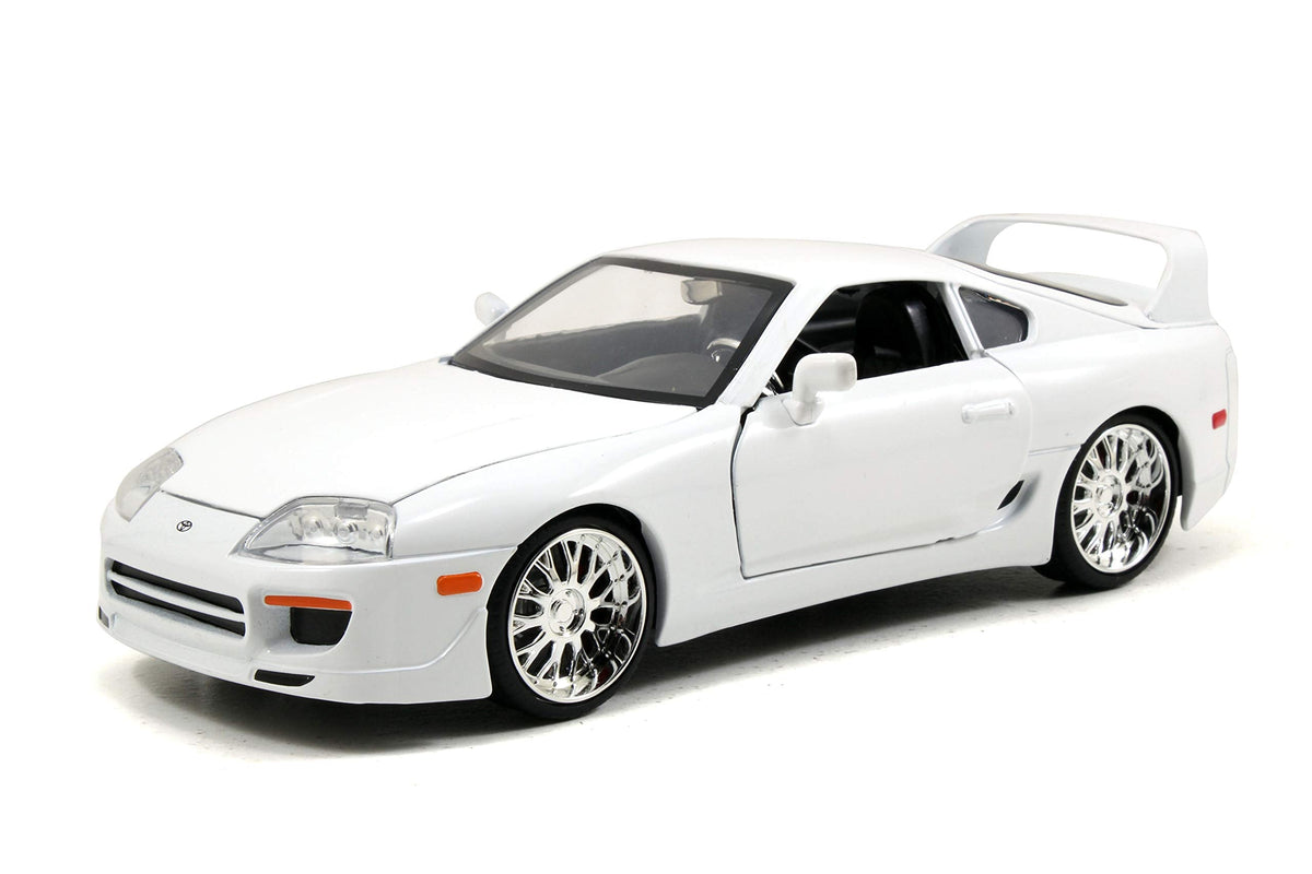 Jada Toys Fast & Furious 1:24 Brian's Toyota Supra Die-Cast Car – White