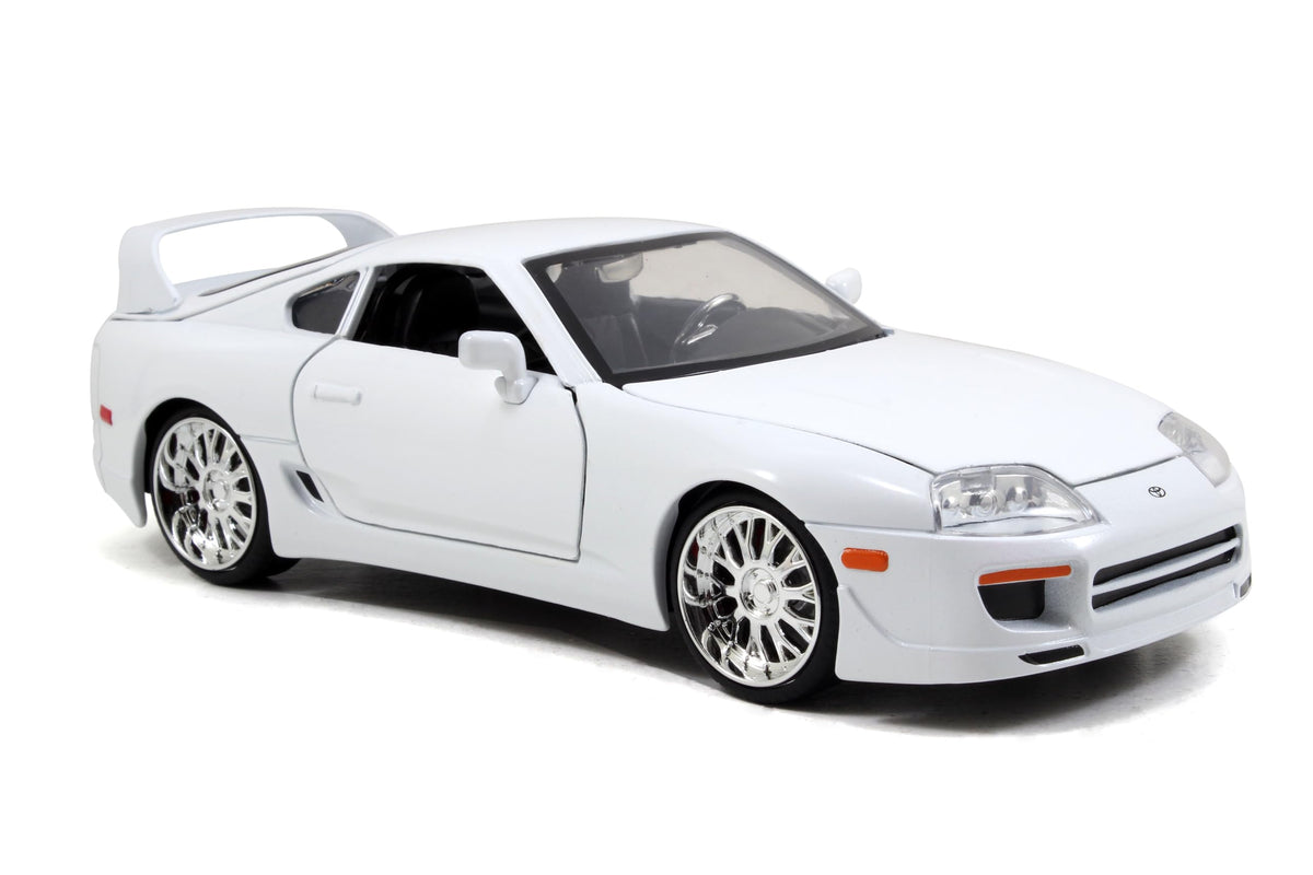 Jada Toys Fast & Furious 1:24 Brian's Toyota Supra Die-Cast Car – White