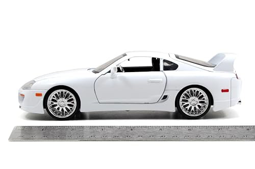 Jada Toys Fast & Furious 1:24 Brian's Toyota Supra Die-Cast Car – White