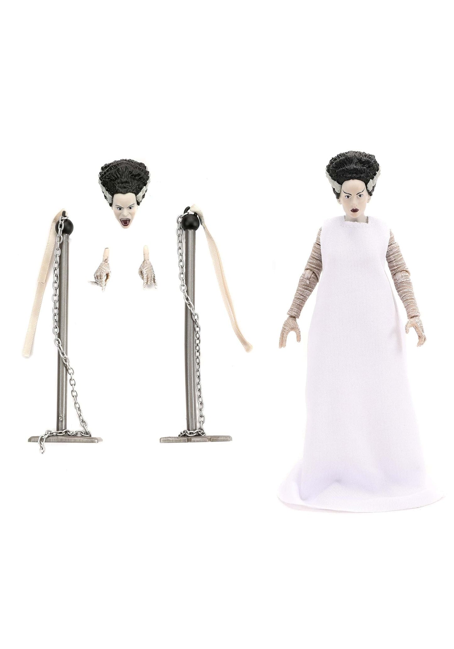 Jada Toys Bride of Frankenstein 6-Inch Action Figure | Universal Monsters Licensed Collectible