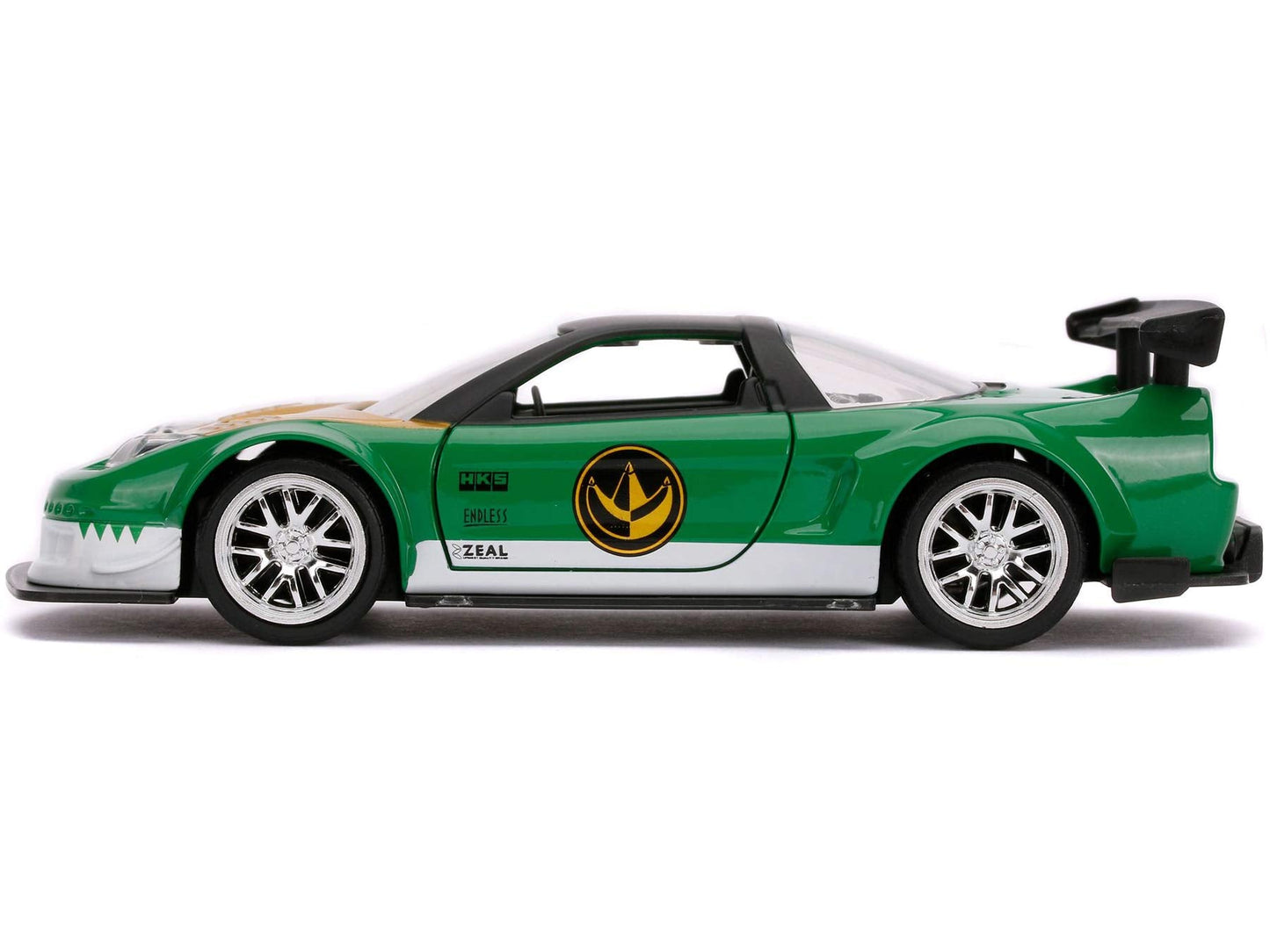 Jada Toys Power Rangers 1:32 Green Ranger NSX Type-R Die-Cast Car - Licensed Collectible