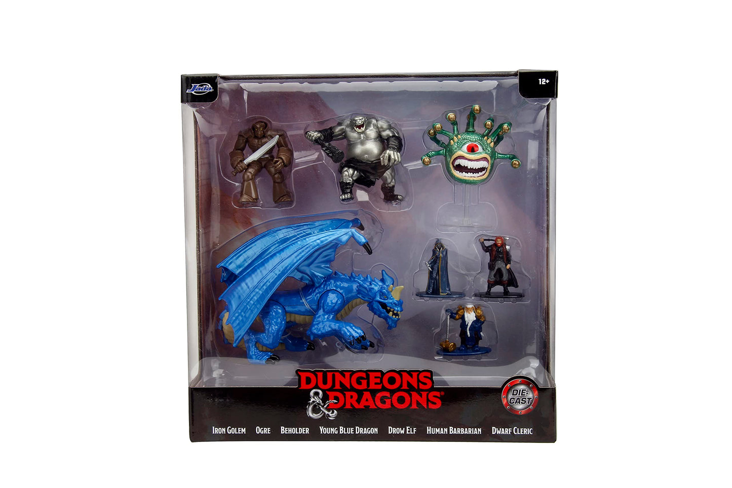 Jada Dungeons & Dragons Mega Pack Die-Cast Figures 1.65-Inch Collectibles