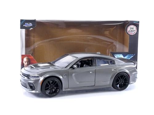 Jada Fast & Furious 1:24 Dom's 2021 Dodge Charger SRT Hellcat Die-Cast Car