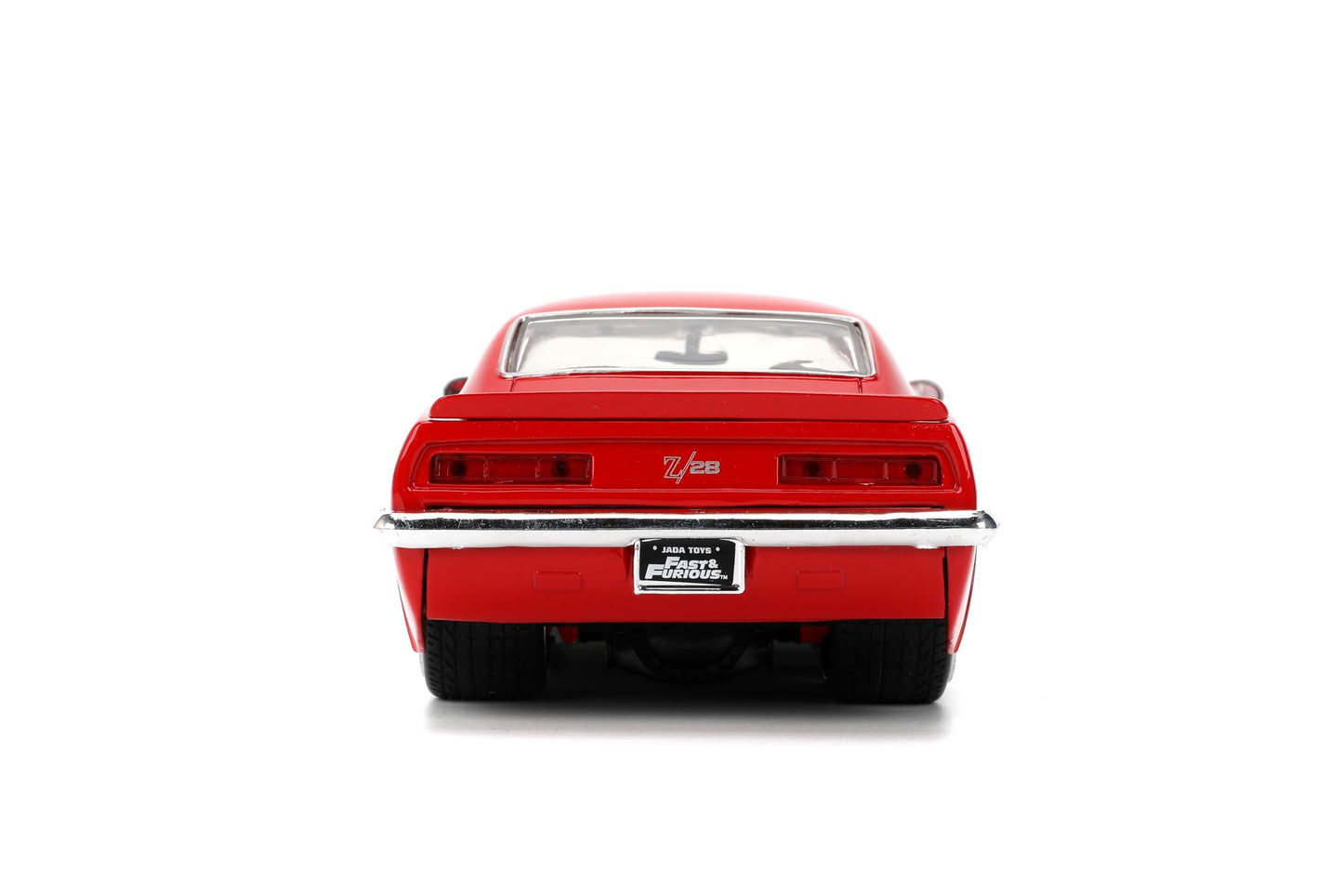 Jada Toys Fast & Furious 1:24 1969 Chevy Camaro Die-Cast Model Car – Red, Premium Collectible