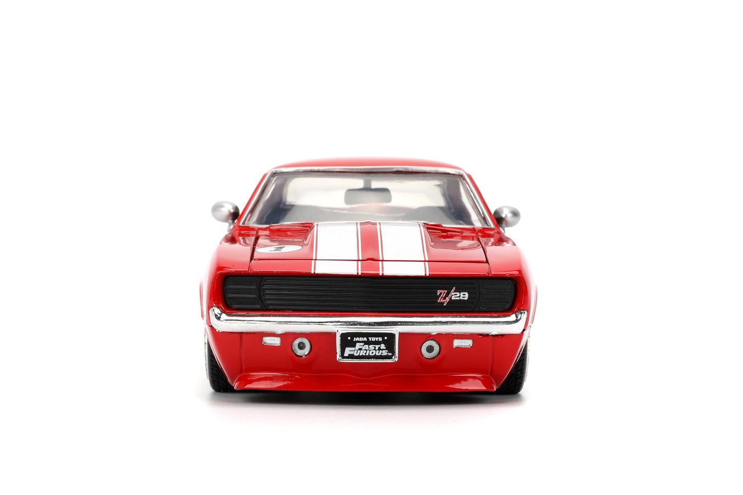 Jada Toys Fast & Furious 1:24 1969 Chevy Camaro Die-Cast Model Car – Red, Premium Collectible