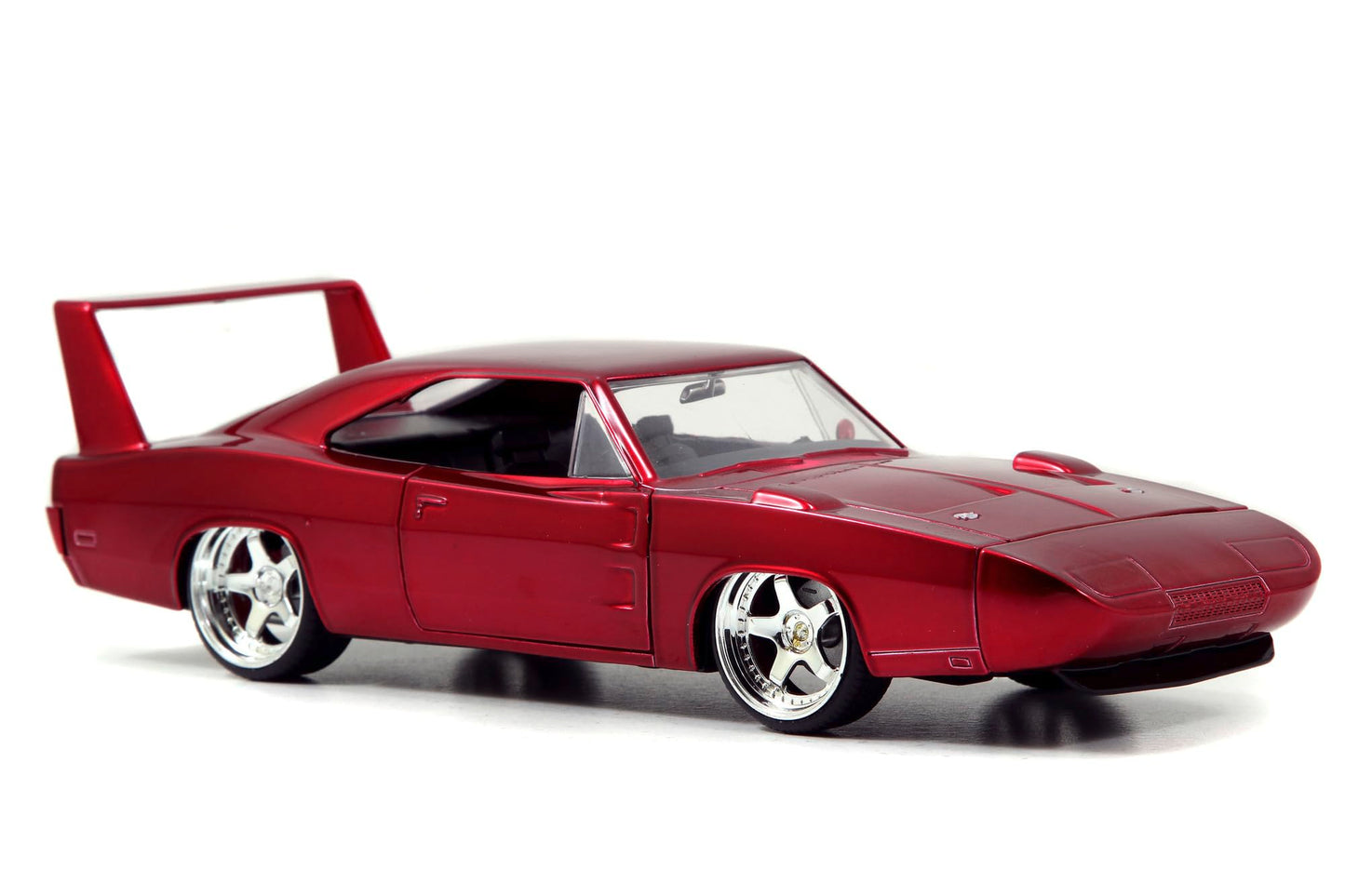 Jada Toys Fast & Furious Dom's Dodge Charger Daytona 1:24 Scale Die-Cast Car - Red (97060)