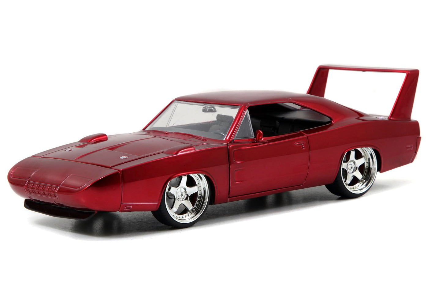 Jada Toys Fast & Furious Dom's Dodge Charger Daytona 1:24 Scale Die-Cast Car - Red (97060)