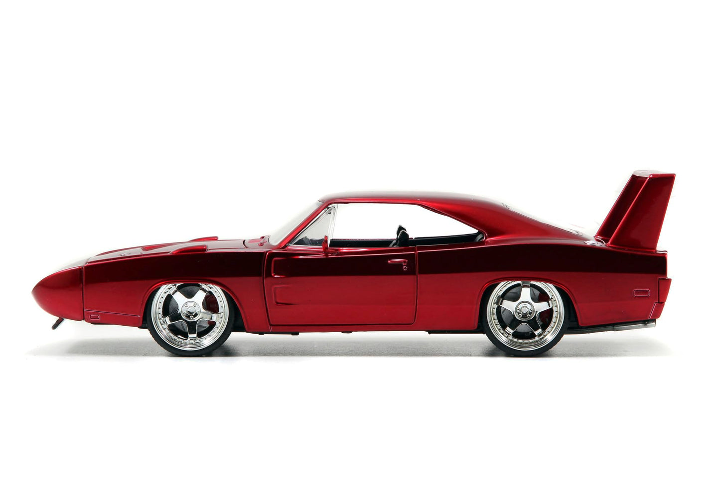 Jada Toys Fast & Furious Dom's Dodge Charger Daytona 1:24 Scale Die-Cast Car - Red (97060)