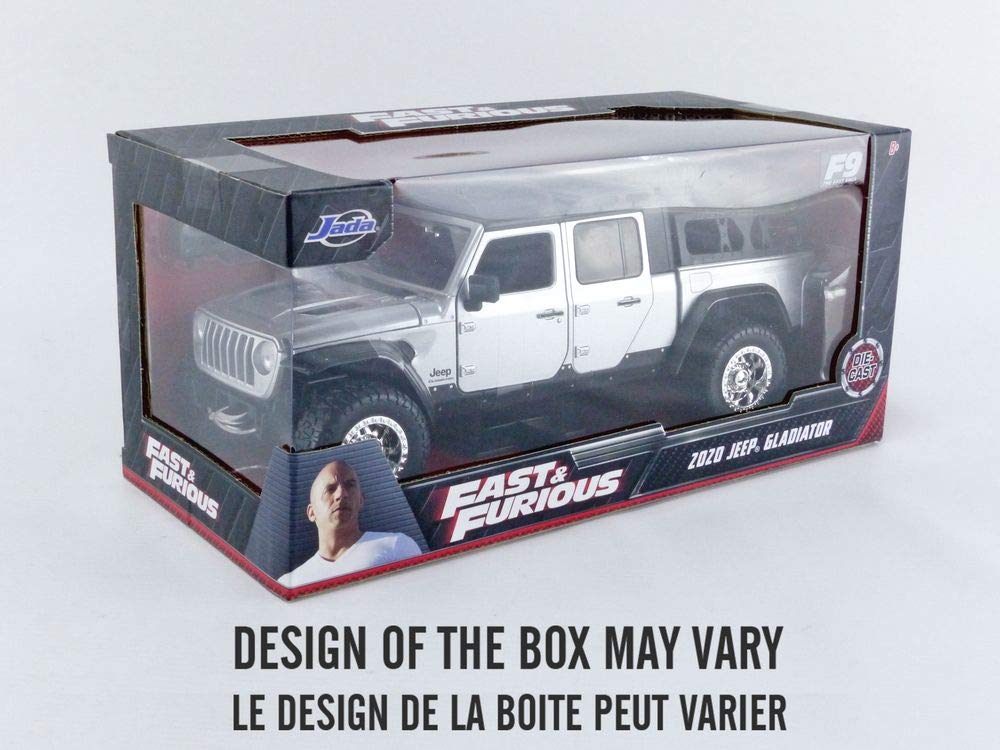 Jada Toys Fast & Furious F9 1:24 Jeep Gladiator Die-Cast Car | Collectible for Fans