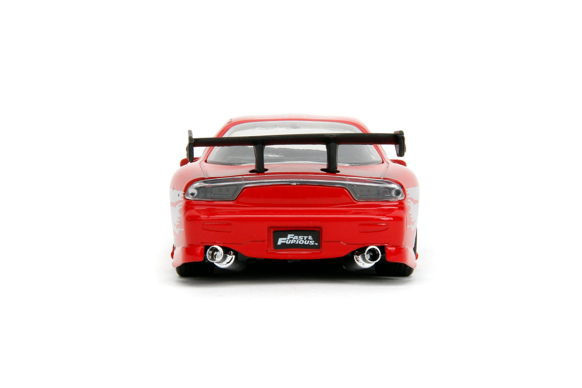 Jada Fast & Furious Mazda RX-7 1:32 Die-Cast Car - Collectible Toy for Kids & Adults