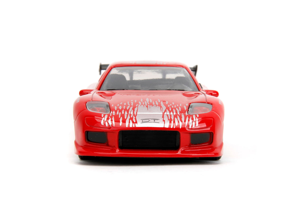 Jada Fast & Furious Mazda RX-7 1:32 Die-Cast Car - Collectible Toy for Kids & Adults