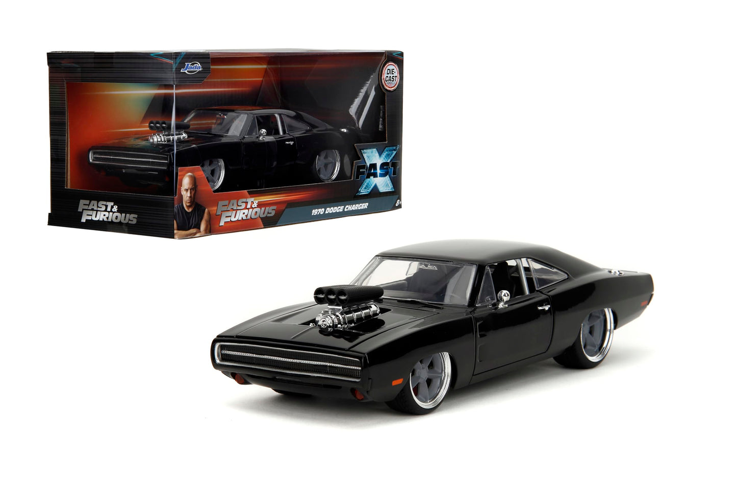 Jada Fast & Furious 1970 Dodge Charger – 1:24 Die-Cast Model Car