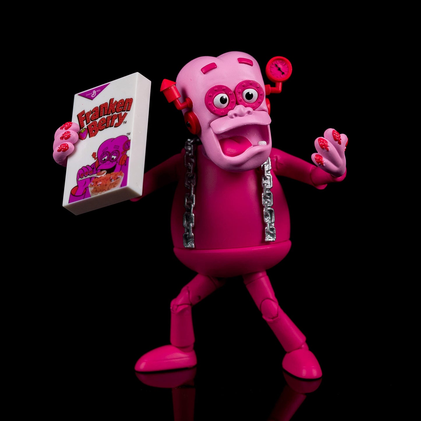 Jada Toys General Mills Franken Berry 1:12 Scale Action Figure – Licensed, Articulated Collectible