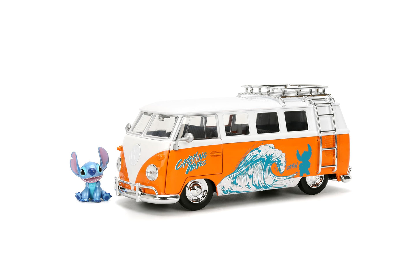 Jada Hollywood Rides Stitch 1961 Volkswagen Bus – 1:24 Die-Cast Model