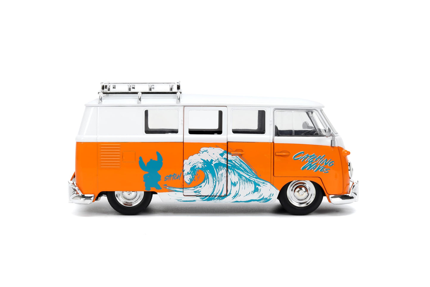 Jada Hollywood Rides Stitch 1961 Volkswagen Bus – 1:24 Die-Cast Model