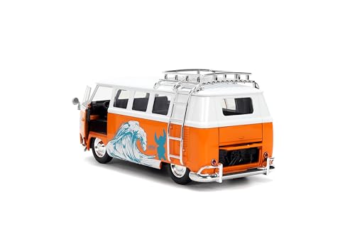 Jada Hollywood Rides Stitch 1961 Volkswagen Bus – 1:24 Die-Cast Model