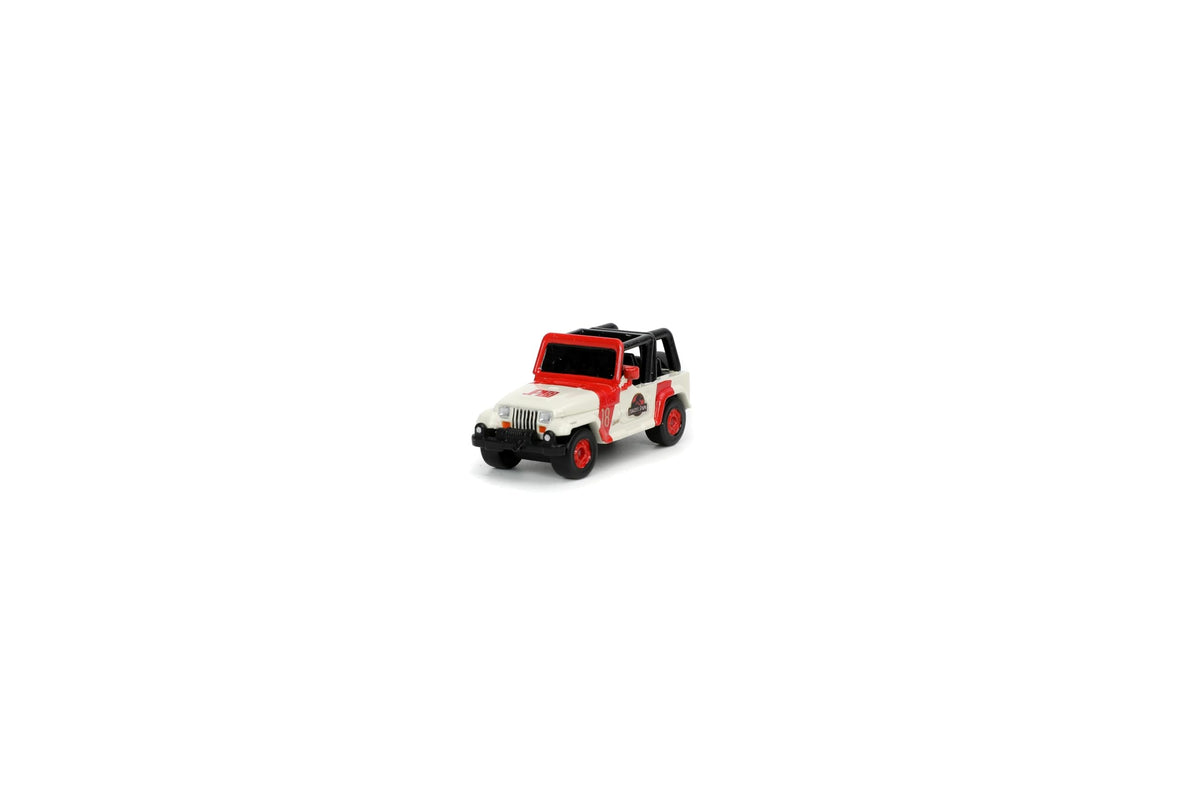 Jada Toys Jurassic World Nano 3-Pack Die-Cast Cars – Wave 1, 1.65-Inch Scale