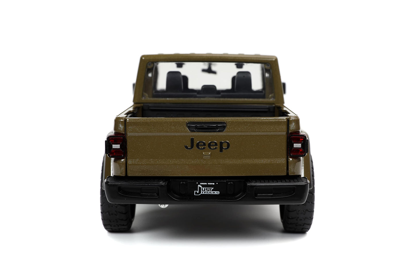 Jada Just Trucks 1:24 2020 Jeep Gladiator Die-Cast Brown with Tire Rack