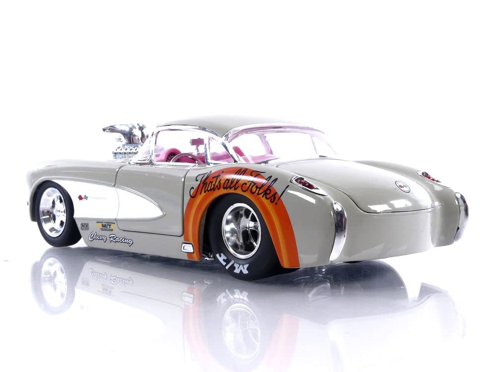 Jada Looney Tunes 1957 Chevrolet Corvette Die-Cast Car & Bugs Bunny Figure