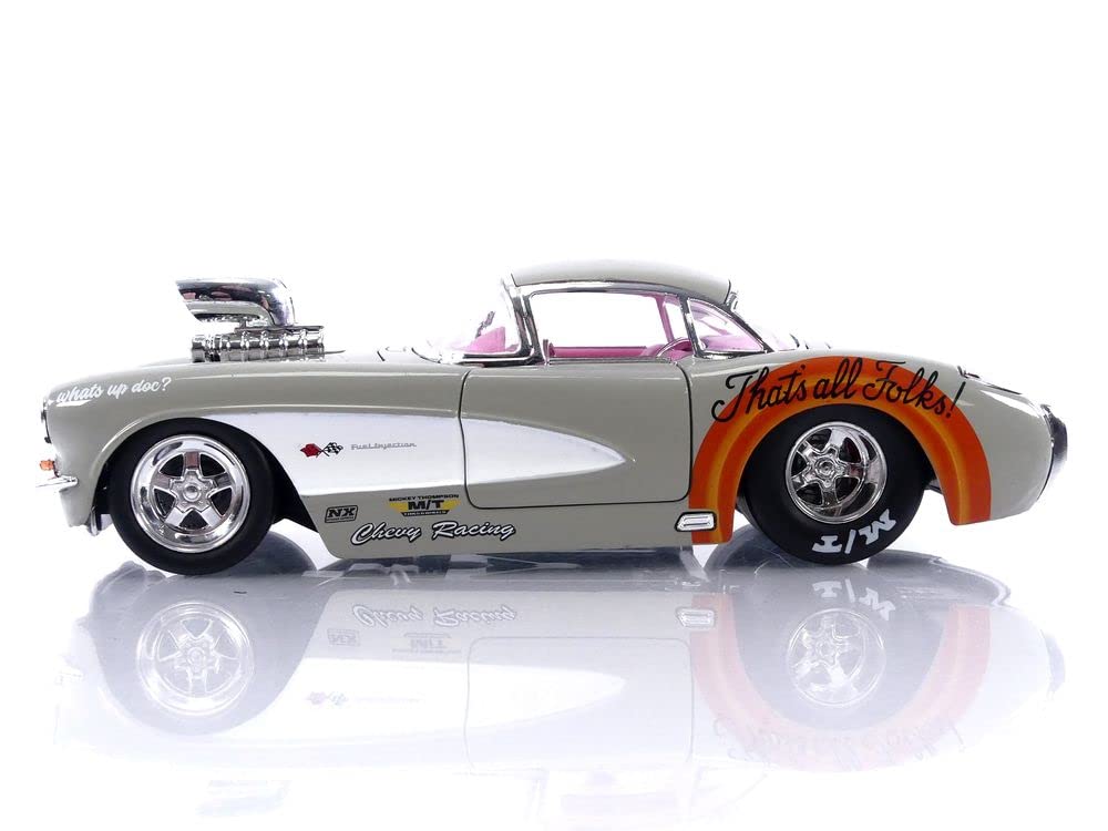 Jada Looney Tunes 1957 Chevrolet Corvette Die-Cast Car & Bugs Bunny Figure