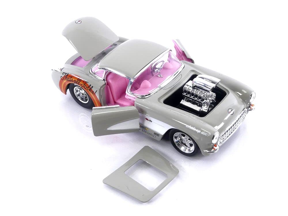 Jada Looney Tunes 1957 Chevrolet Corvette Die-Cast Car & Bugs Bunny Figure