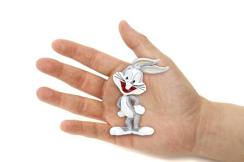 Jada Looney Tunes MetalFigs 4-Pack – Bugs Bunny, Tasmanian Devil, Daffy Duck & Sylvester 2.5-inch Metal Figures