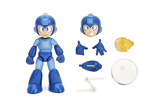 Jada Mega Man 4-Inch Action Figure – 1:12 Scale Collectible with Accessories