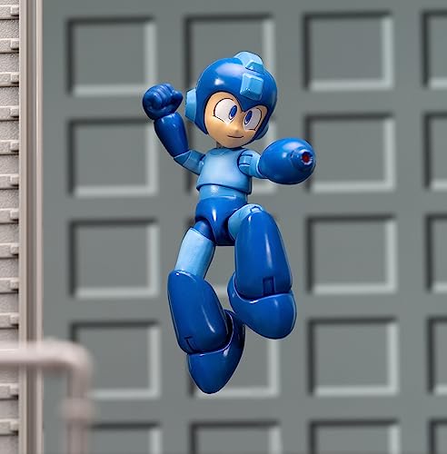 Jada Mega Man 4-Inch Action Figure – 1:12 Scale Collectible with Accessories