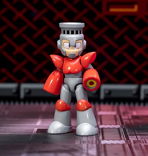 Jada Mega Man Fire Man 4" Action Figure – 1:12 Scale Collectible Toy