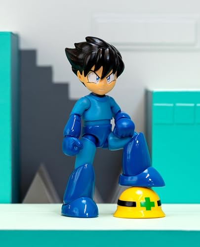Mega Man Wave 3 1:12 Deluxe Action Figure with Neo Metall – 6-Inch Tall | Jada Toys
