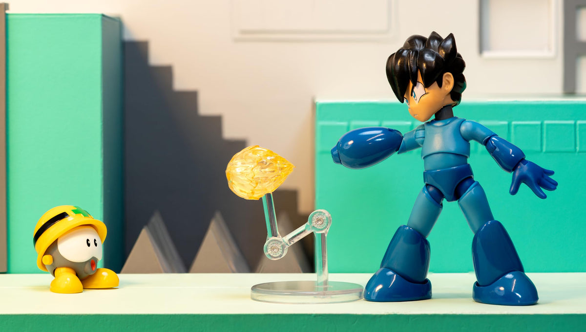 Mega Man Wave 3 1:12 Deluxe Action Figure with Neo Metall – 6-Inch Tall | Jada Toys
