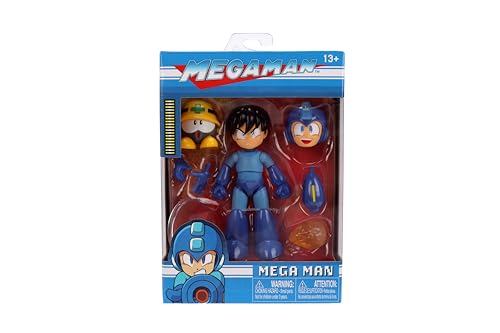 Mega Man Wave 3 1:12 Deluxe Action Figure with Neo Metall – 6-Inch Tall | Jada Toys