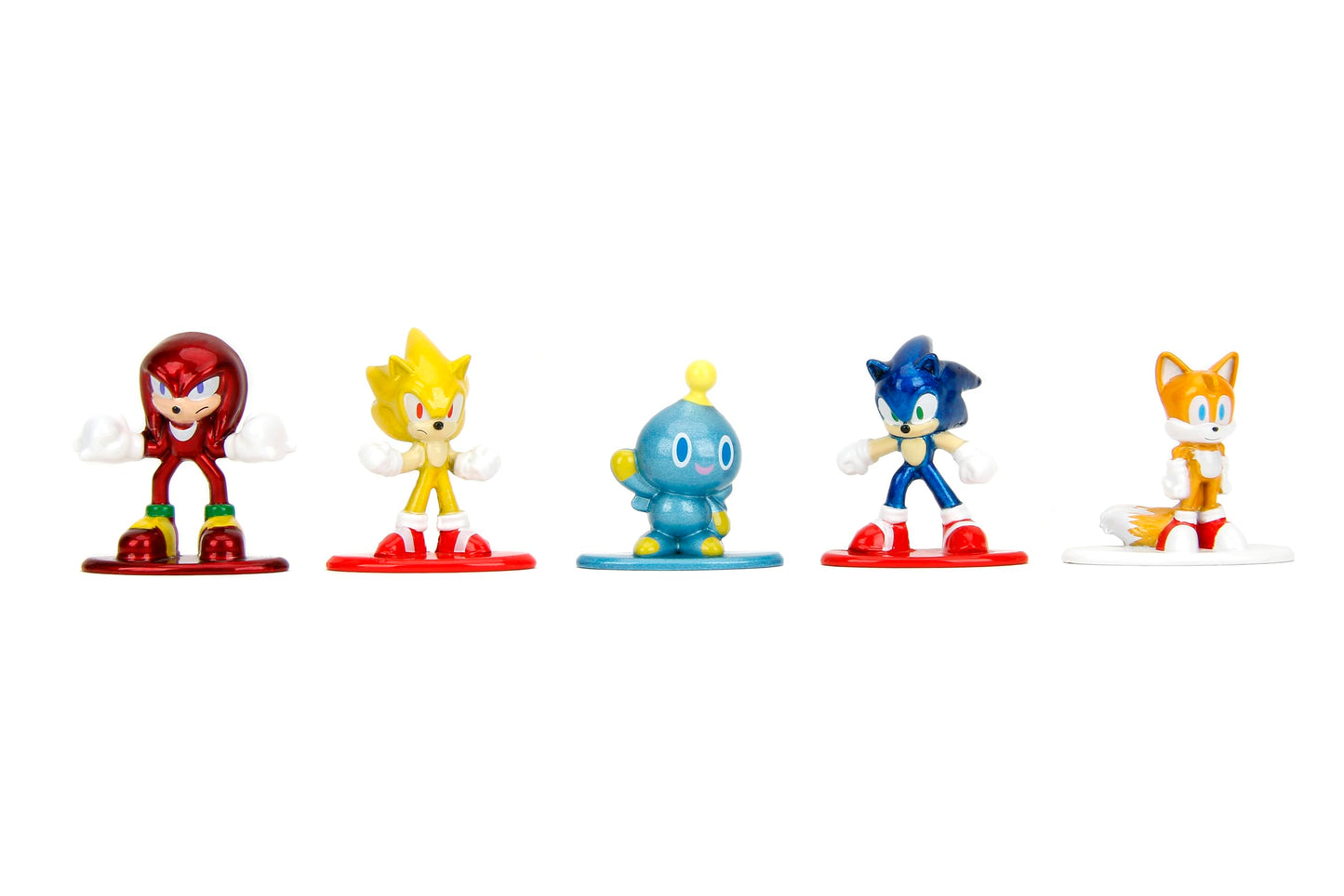 Jada Sonic The Hedgehog 1.65-inch Nano Die-Cast MetalFigs – 18-Pack Collectible Figures