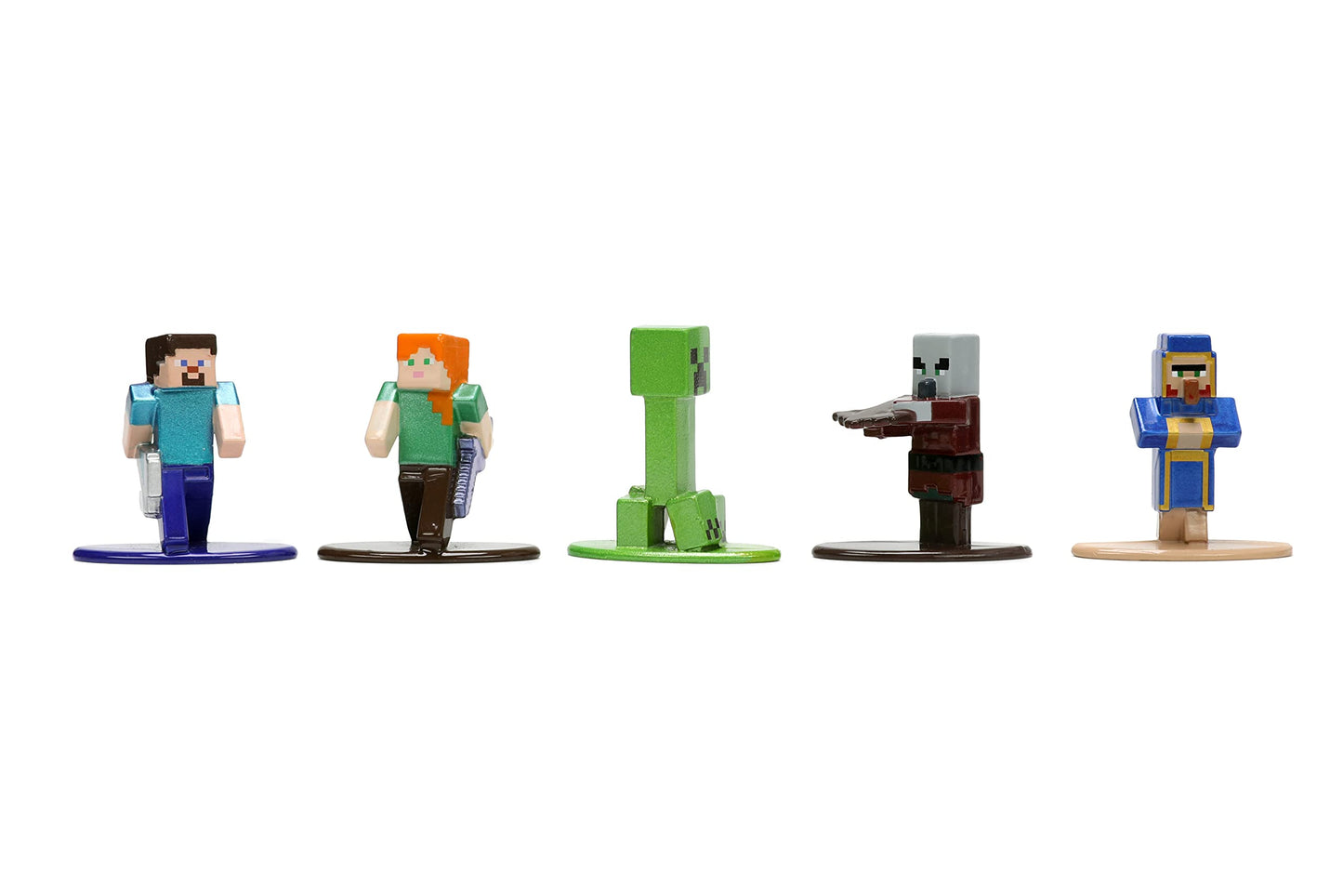 Jada Minecraft Caves and Cliffs 1.65-inch 18-Pack Series 8 Die-Cast Figures – Collectible Toys for Kids and Adults
