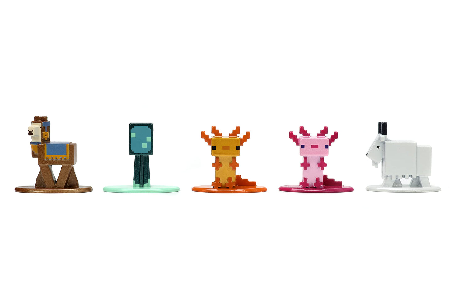 Jada Minecraft Caves and Cliffs 1.65-inch 18-Pack Series 8 Die-Cast Figures – Collectible Toys for Kids and Adults