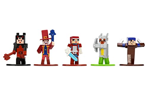 Jada Toys Minecraft Dungeons Nano MetalFig 1.65-Inch Die-Cast Figures Series 7 18-Pack