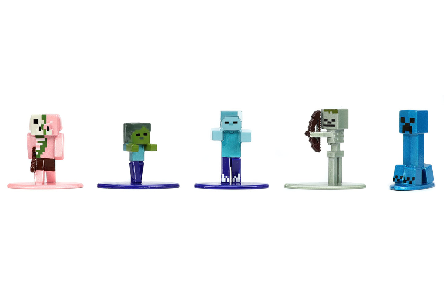 Jada Toys Minecraft Dungeons Nano MetalFig 1.65-Inch Die-Cast Figures Series 7 18-Pack