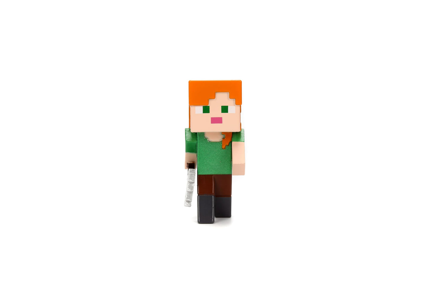 Jada Minecraft Metalfigs 4-Pack - Die-Cast 2.5-inch Wave 4 Steve, Alex, Skeleton, Villager