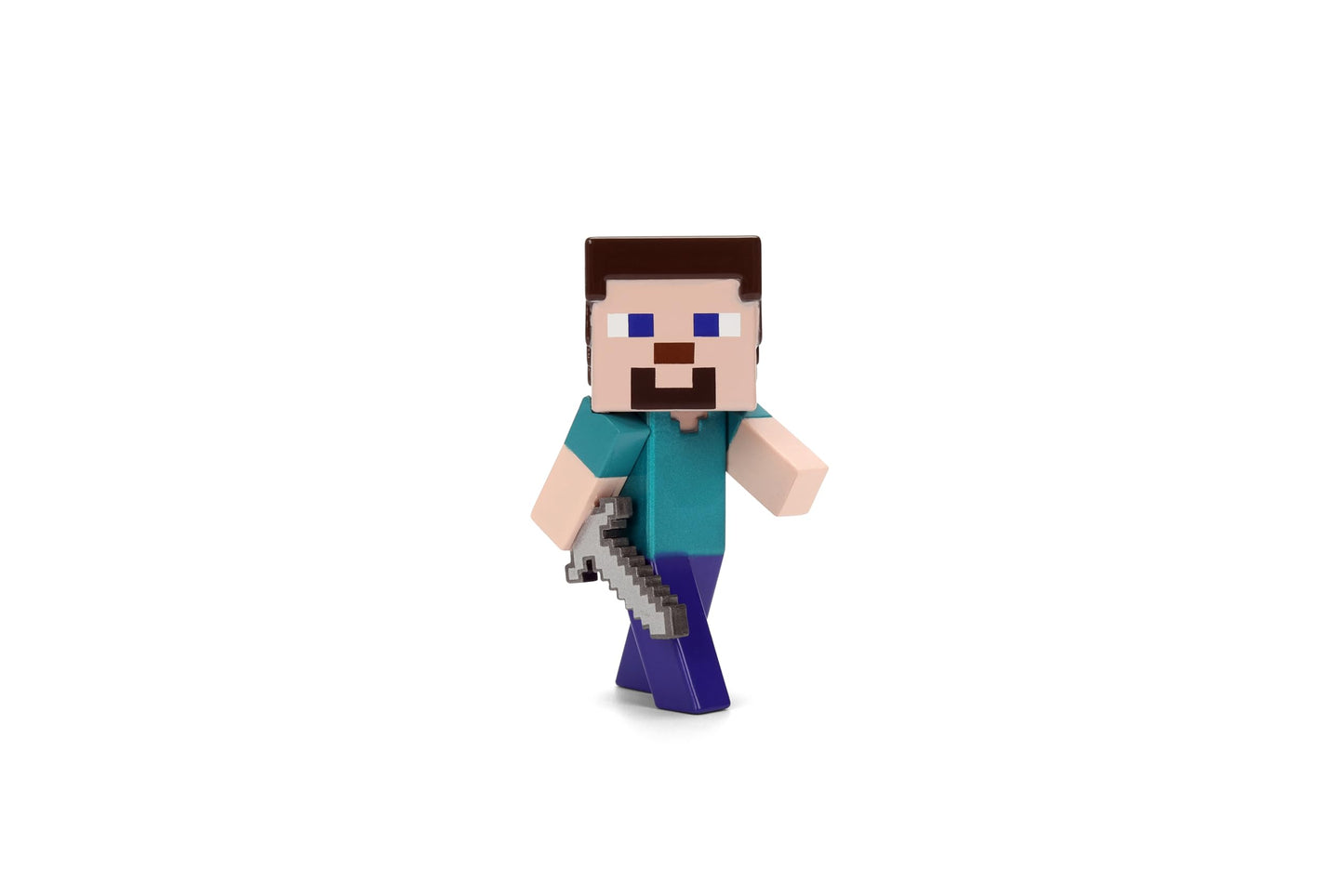 Jada Minecraft Metalfigs 4-Pack - Die-Cast 2.5-inch Wave 4 Steve, Alex, Skeleton, Villager