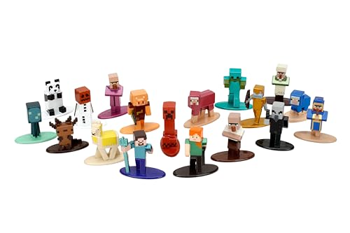 Jada Minecraft Nano Metalfigs Series 13 – 18-Pack Die-Cast Mini Figures