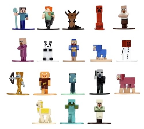 Jada Minecraft Nano Metalfigs Series 13 – 18-Pack Die-Cast Mini Figures