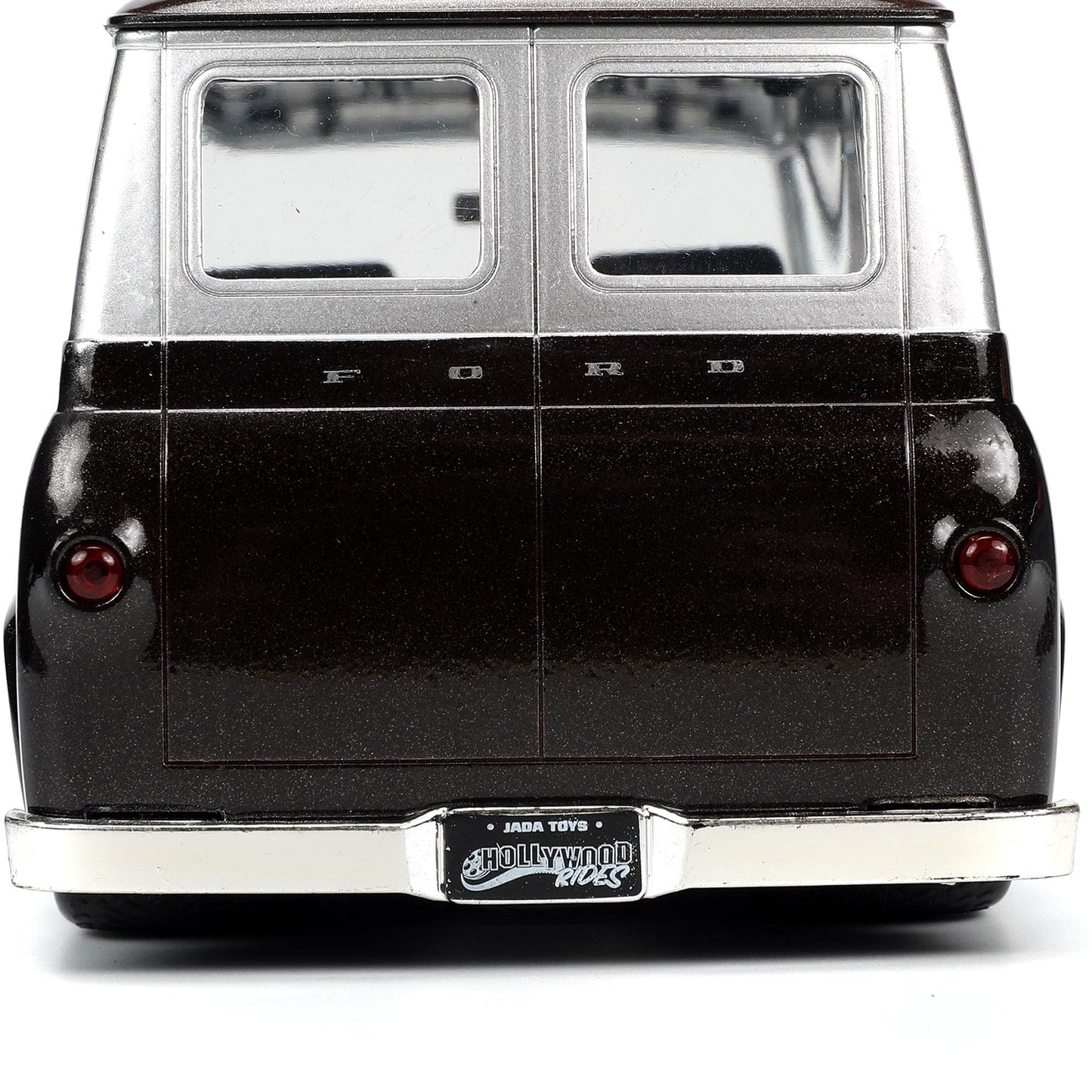 Jada Toys M&M's 1965 Ford Econoline Die-Cast Car with Red Figure | 1:24 Scale