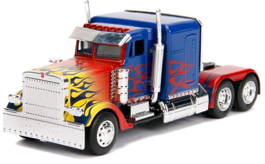 Jada Optimus Prime Truck with Robot on Chassis 1:32 Diecast Model