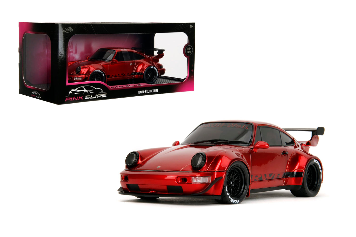 Jada Pink Slips Porsche RWB 964 1:18 Die-Cast Car | Premium Collectible