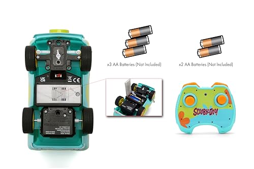 Jada Toys Scooby-Doo 1:24 Scale Mystery Machine RC – Iconic Collectible Vehicle