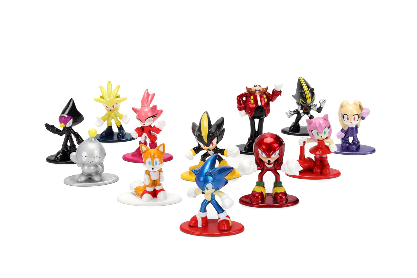 Jada Sonic Nano Metalfigs Series 3 12-Pack – Die-Cast Figures Set