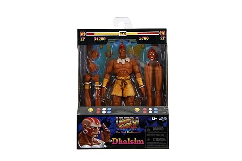 Jada Street Fighter 6 Dhalsim Action Figure – 1:12 Scale Collectible Toy