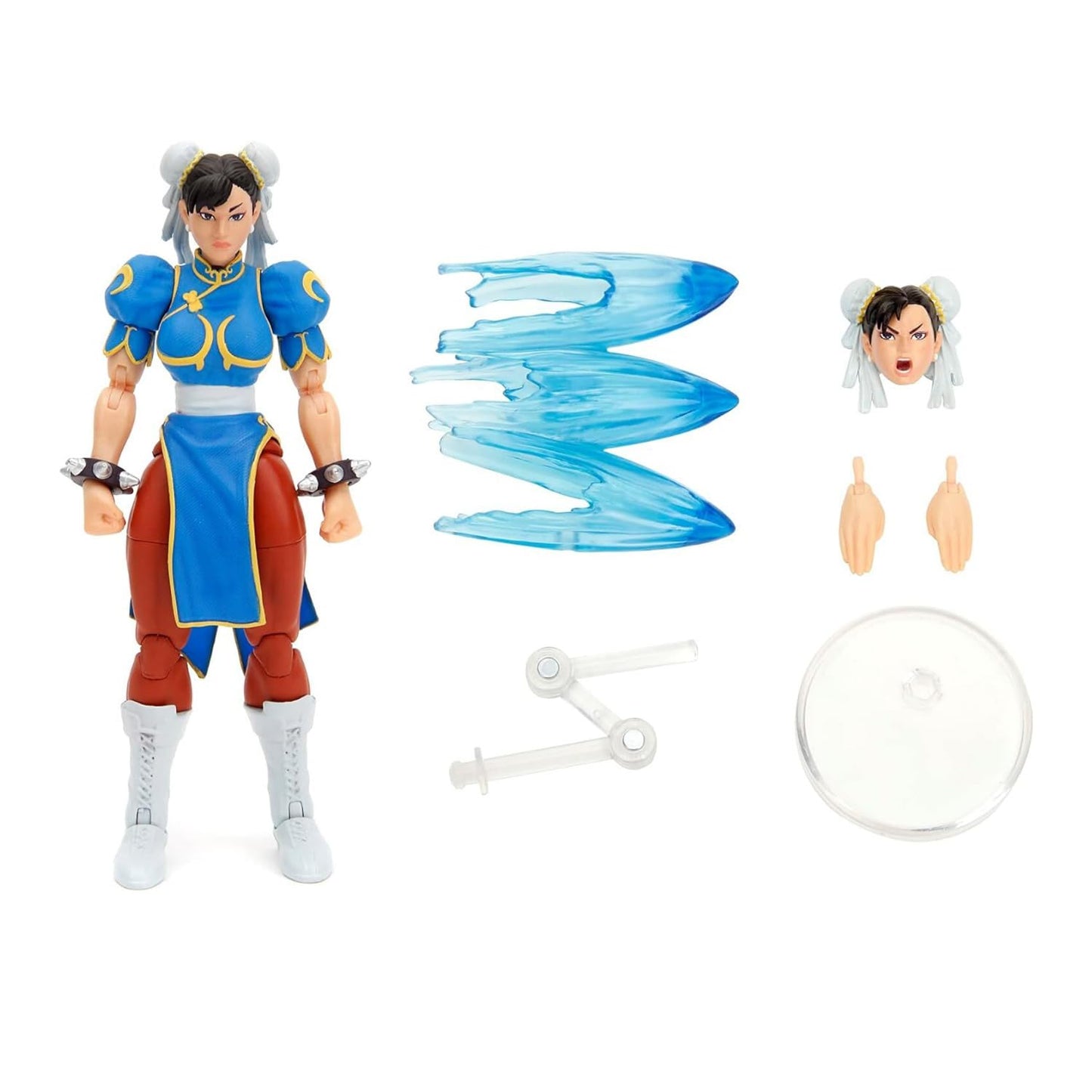 Jada Street Fighter II Chun-Li 6-inch Action Figure - Official Capcom Licensed Collectible